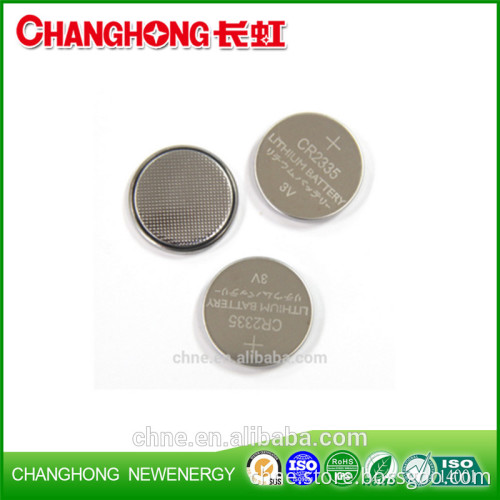 Changhong hot sale 3v lithium coin cell CR2335 330mah lithium battery